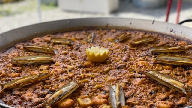Arroz a banda con navajas
