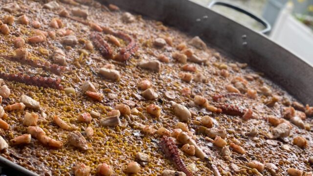 Arroz de pulpo, sepia