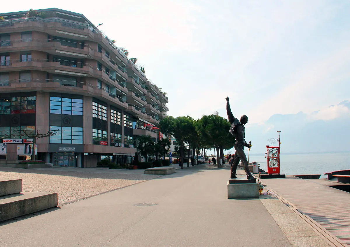 La «Riviera» Suiza en Montreux